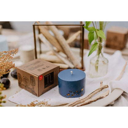 Hand-made Soy Wax Candle with Amber Scent