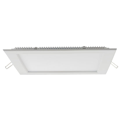 LED-paneeli Airam Flat N II, 9W/830, 120x120mm, himmennettävä, IP44, valkoinen/opaali
