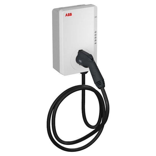 Sähköauton latausasema ABB Terra AC W22-G5-R-C-0 wallbox, Type2, 22kW(3x32A), 5m kaapeli, RFID ja 4G