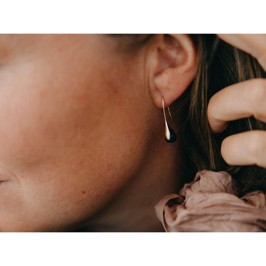 14K Gold Plated Diffuser Earrings - Drop