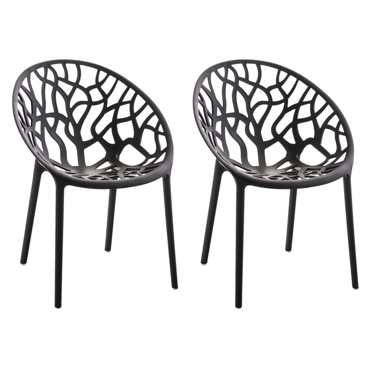 Sarja 2 pinottavaa puutarhatuolia Hope