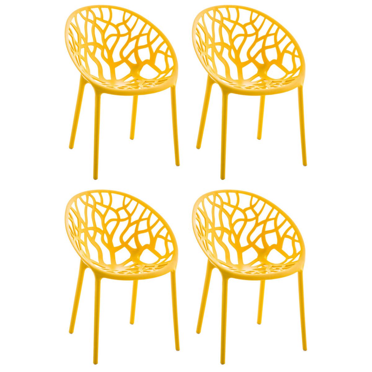 4 pinottavan puutarhatuolin setti Hope