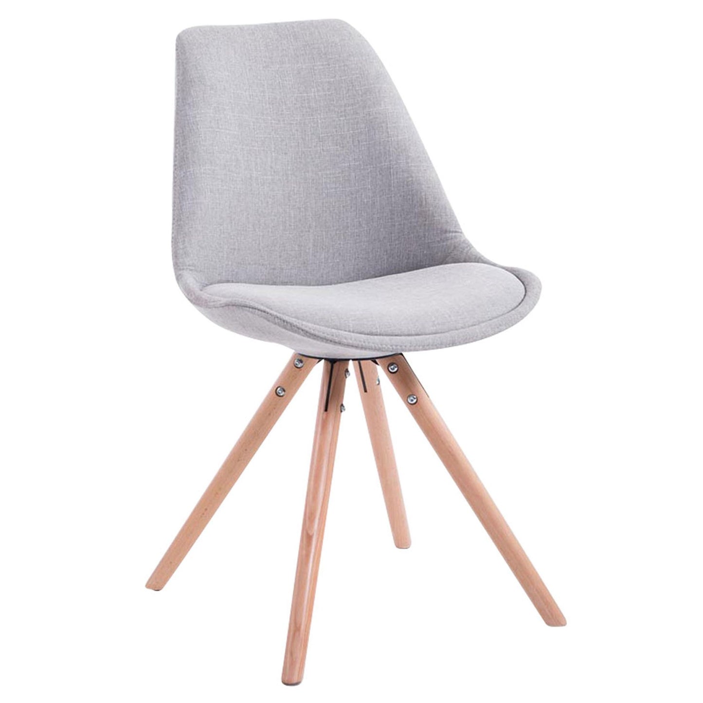 Tuoli Toulouse kangas pyöreä