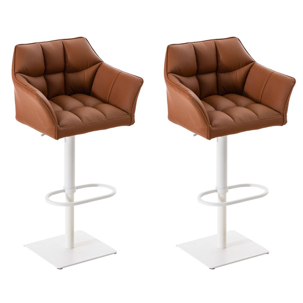 Setti 2 baarituolia Damaso keinonahkaa