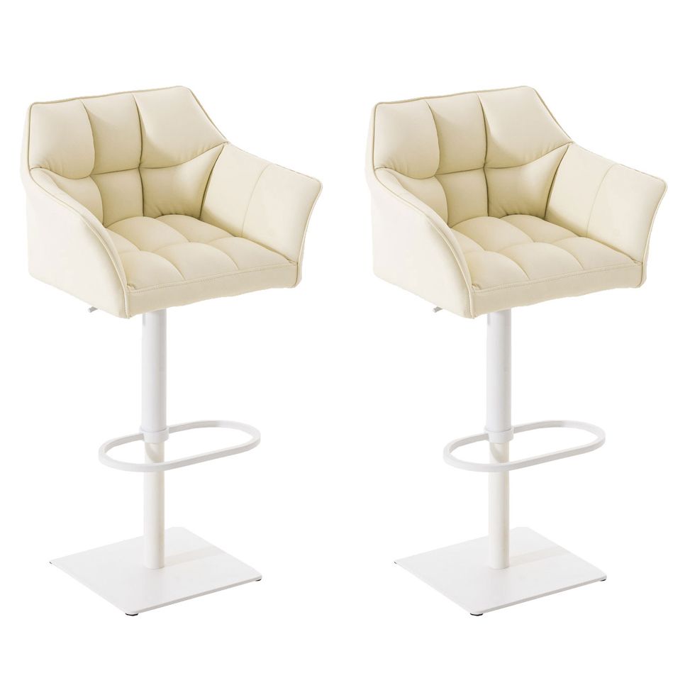 Setti 2 baarituolia Damaso keinonahkaa