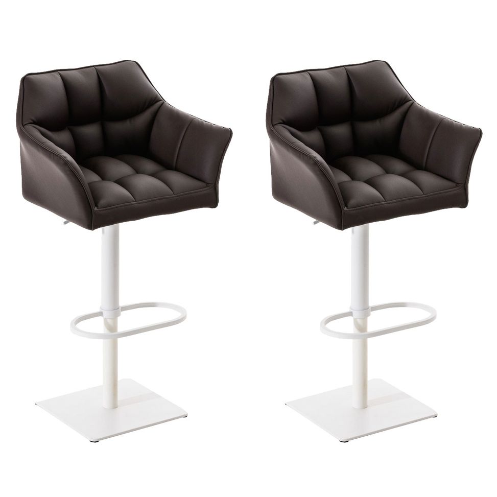Setti 2 baarituolia Damaso keinonahkaa