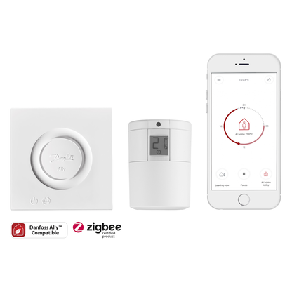 PATTERITERMOST. DANFOSS ALLY ZIGBEE