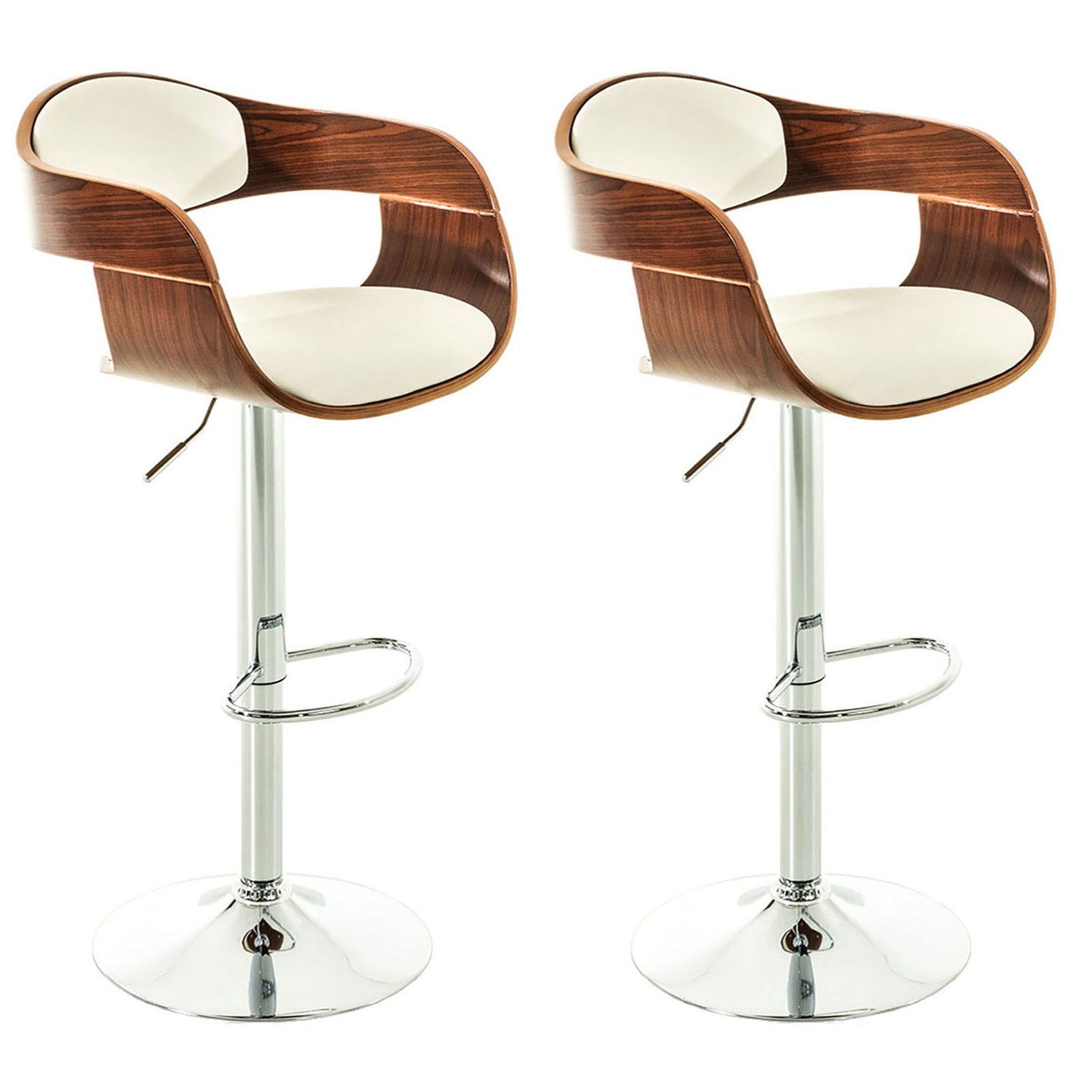 2 Kingstonin keinonahkaisen baarituolin sarja