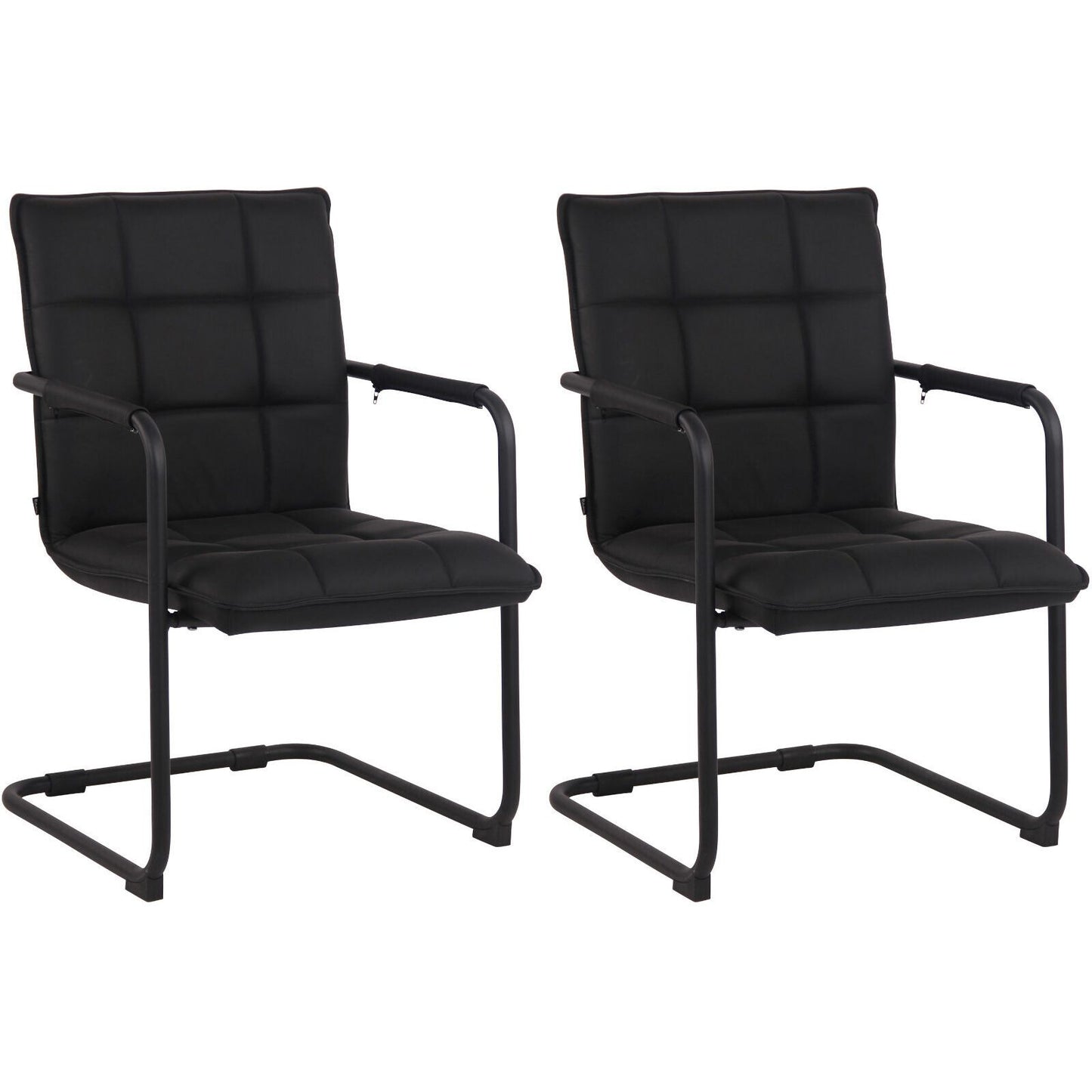 2 tuolin setti Gandia aitoa nahkaa