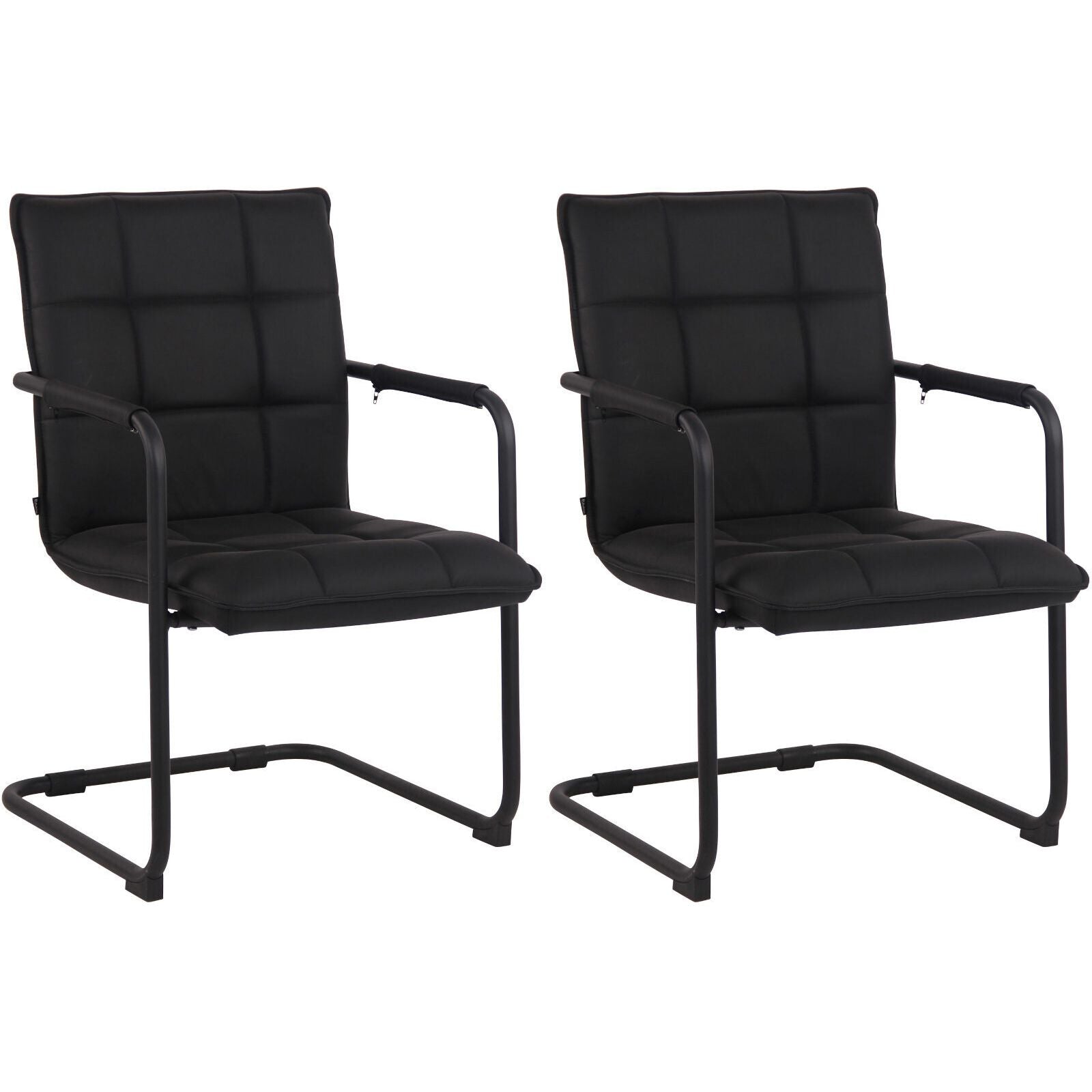 2 tuolin setti Gandia aitoa nahkaa