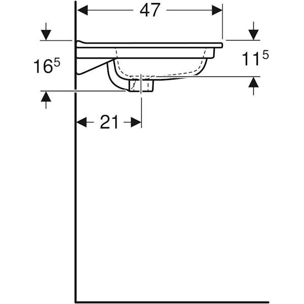 TASOALLAS IDO 16422 ELEGANT 1210 (1210x473mm)