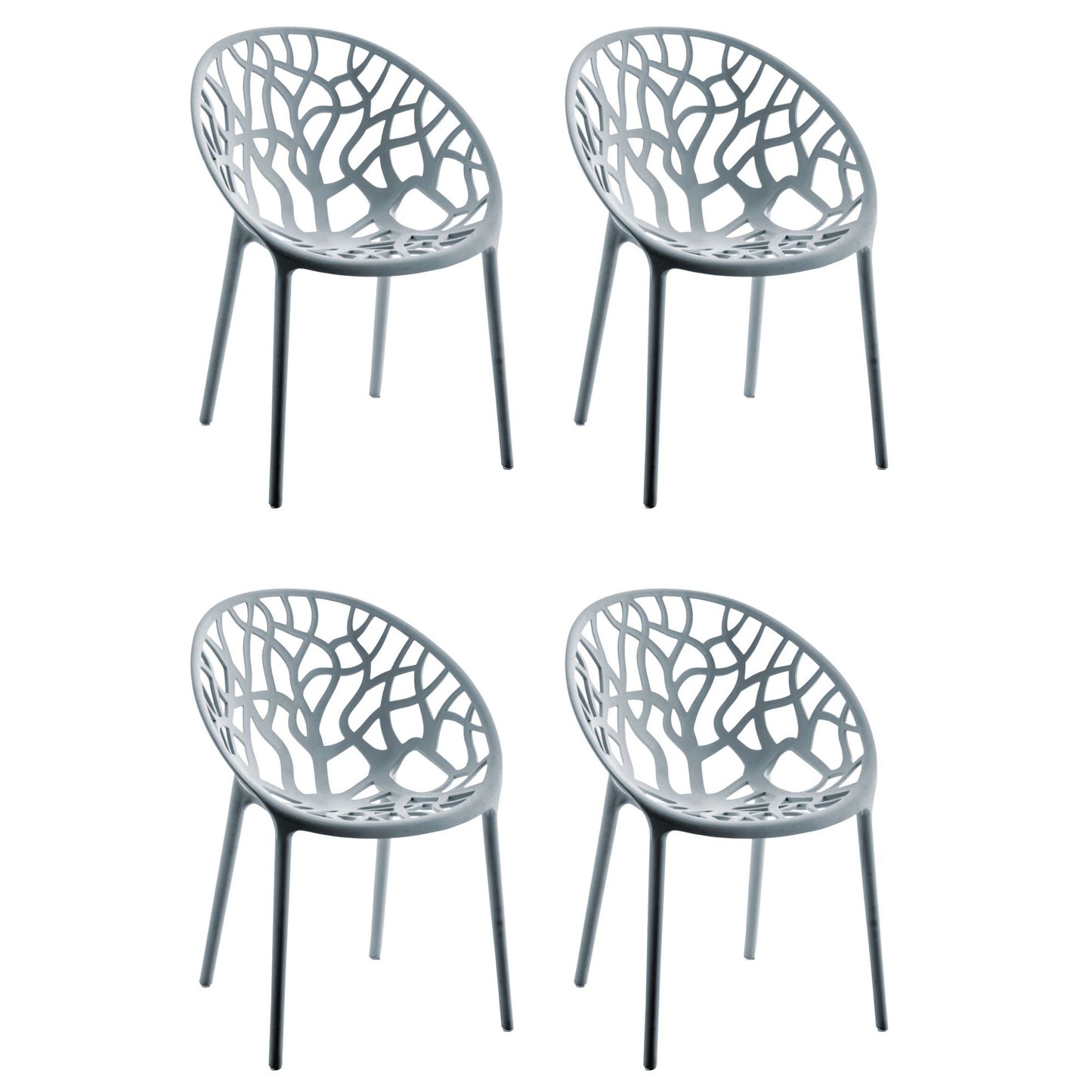 4 pinottavan puutarhatuolin setti Hope