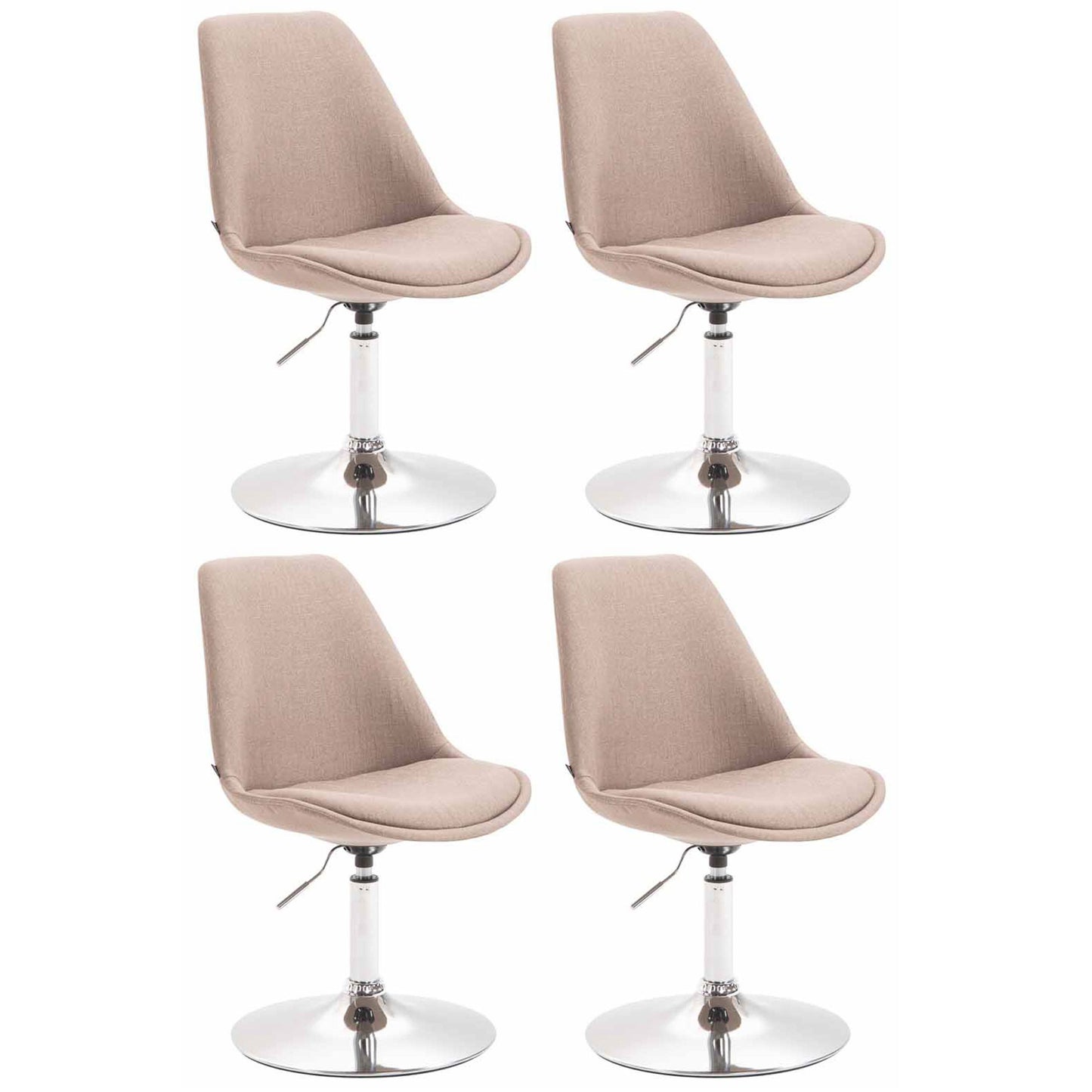 4 ruokapöydän tuolin sarja Maverick kangasta