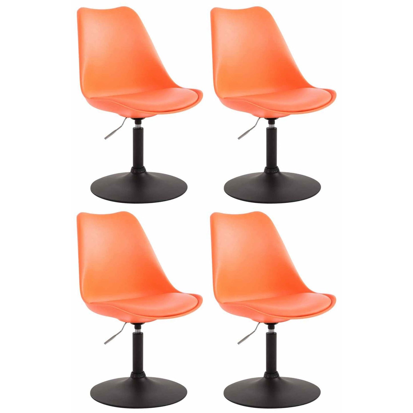 4 kpl Maverick muovisia ruokapöydän tuoleja