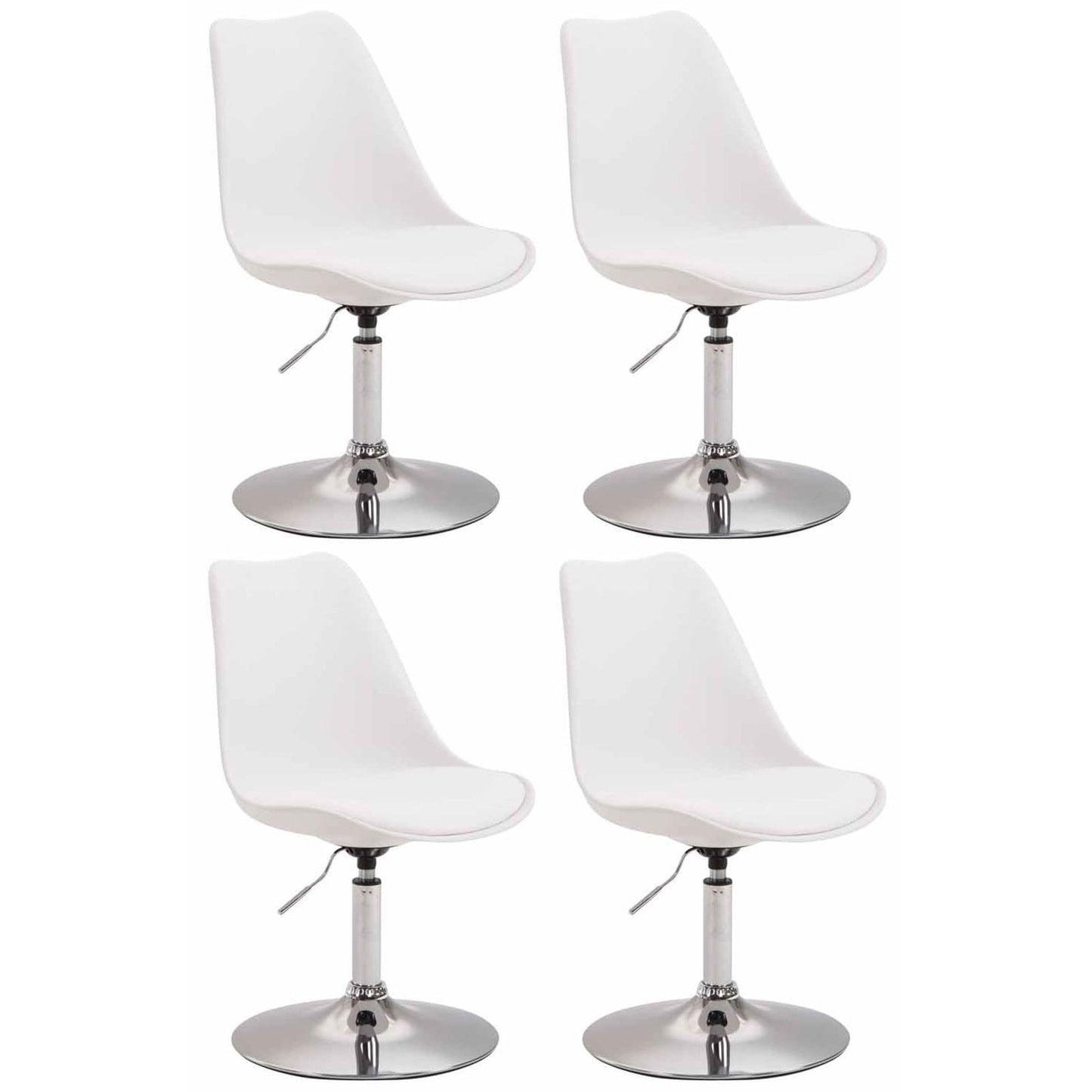 4 kpl Maverick muovisia ruokapöydän tuoleja