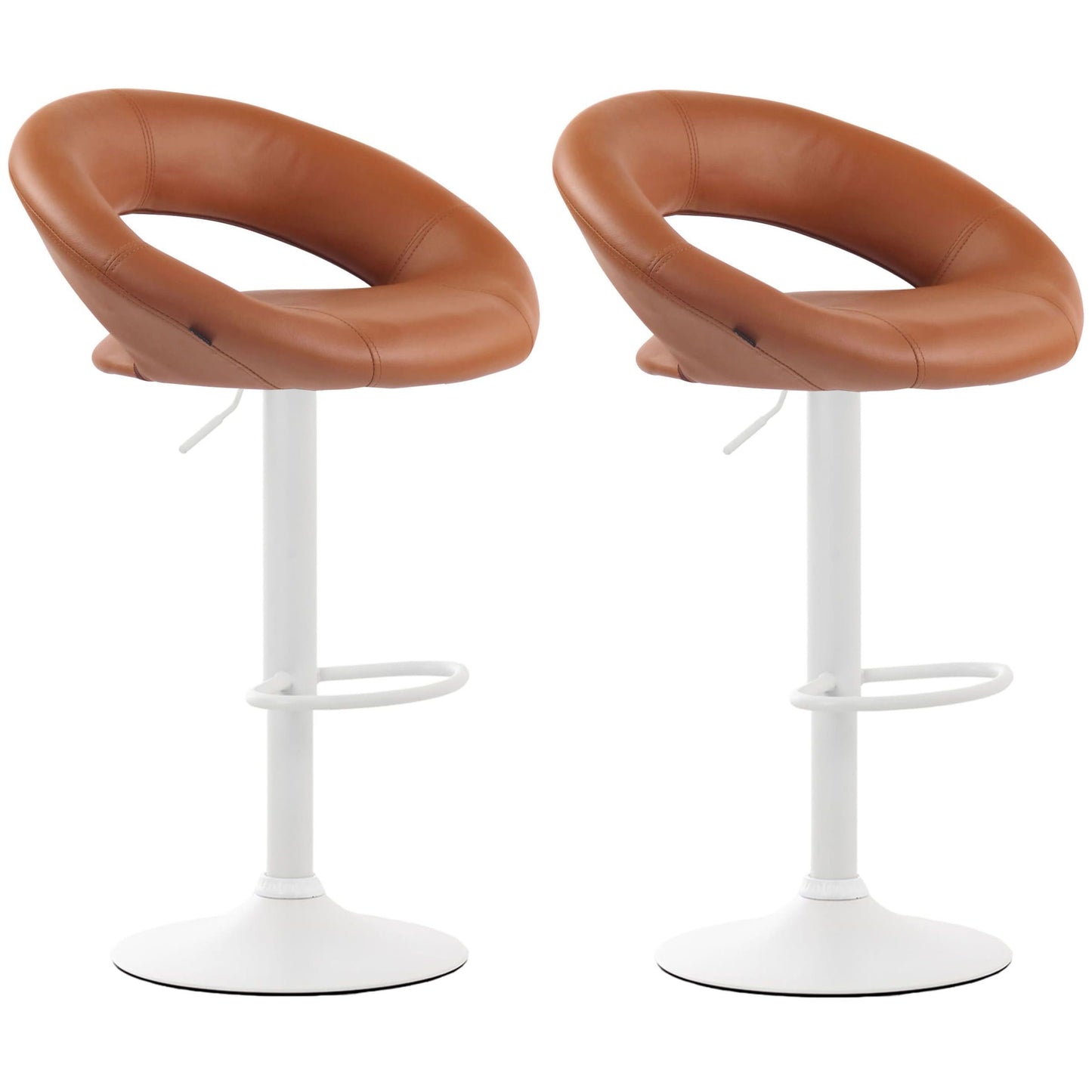 2 baarituolia Olinda keinonahkaa