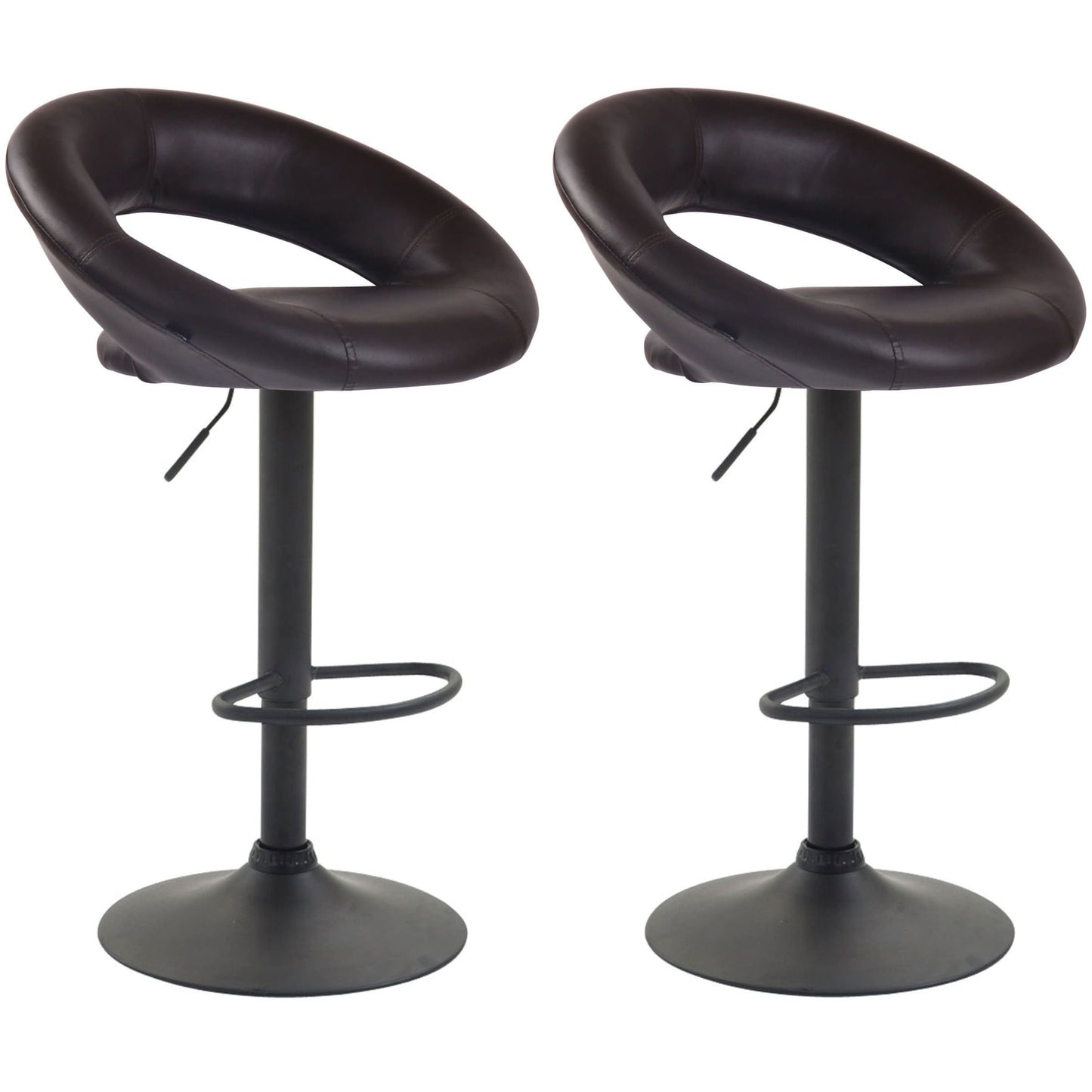 2 baarituolia Olinda keinonahkaa