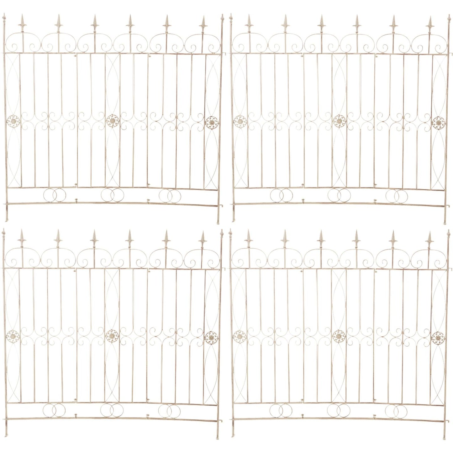 Sarja 4 puutarha-aitaa Chard