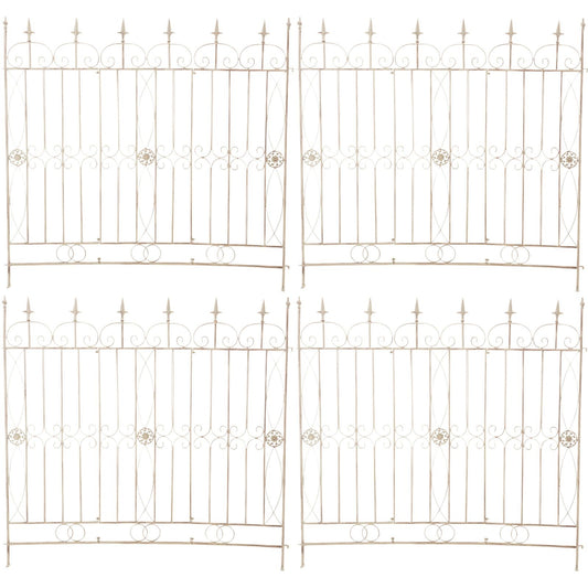 Sarja 4 puutarha-aitaa Chard