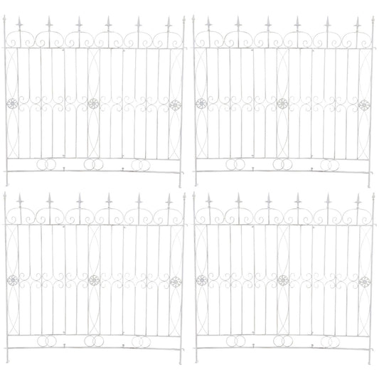 Sarja 4 puutarha-aitaa Chard