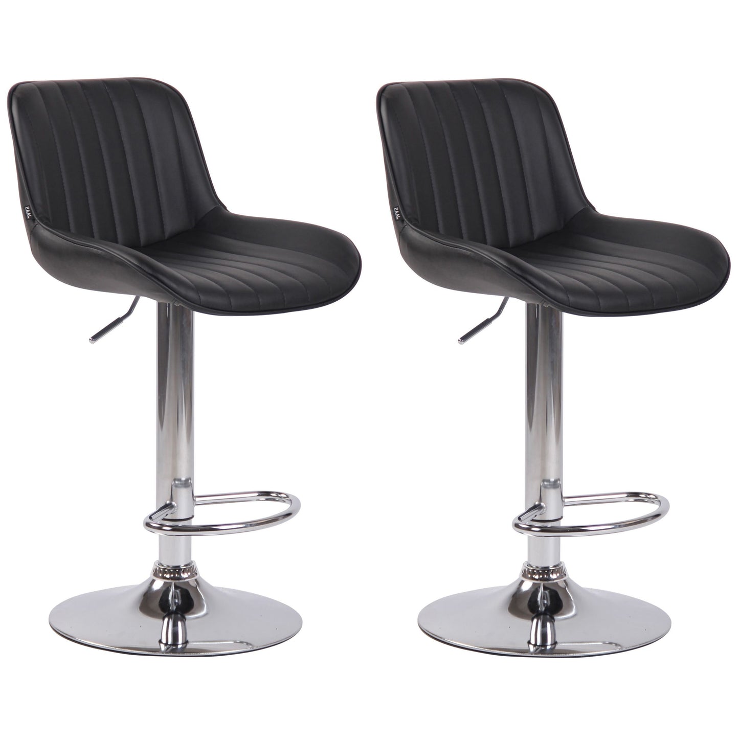 2 baarituolia Lentini keinonahkaa