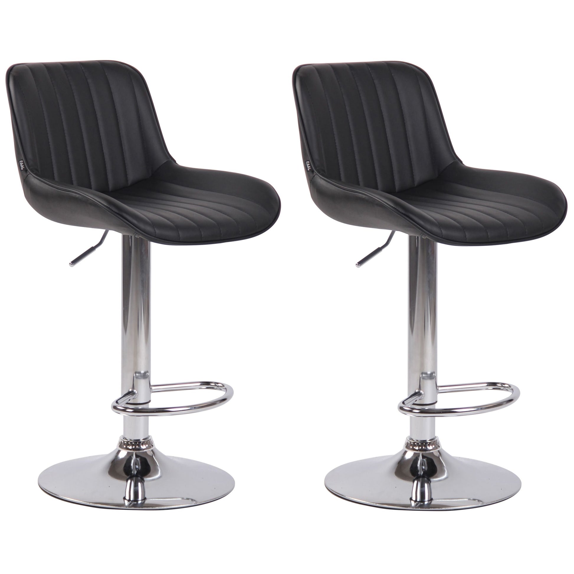 2 baarituolia Lentini keinonahkaa