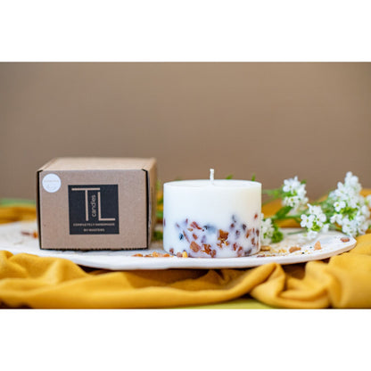 Hand-made Soy Wax Candle with Pine Scent