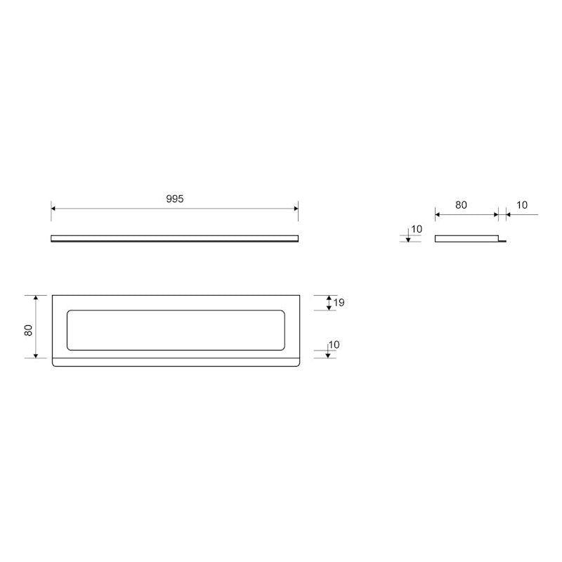KEHYS UNIDRAIN 1500 1000/10mm HARJATTU