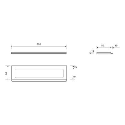 KEHYS UNIDRAIN 1500 1000/10mm HARJATTU