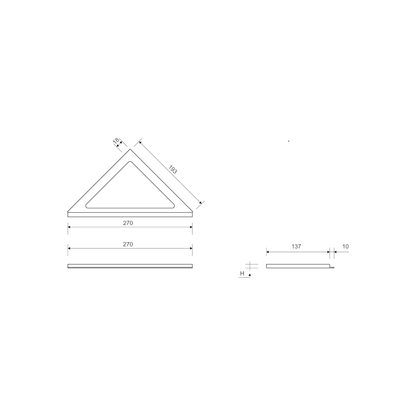KEHYS KULMA UNIDRAIN 2501 200/12mm HARJATTU