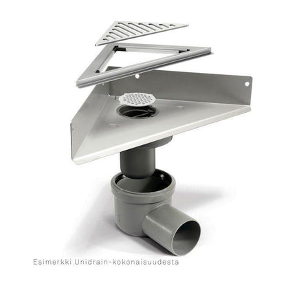 KEHYS KULMA UNIDRAIN 2501 200/12mm HARJATTU