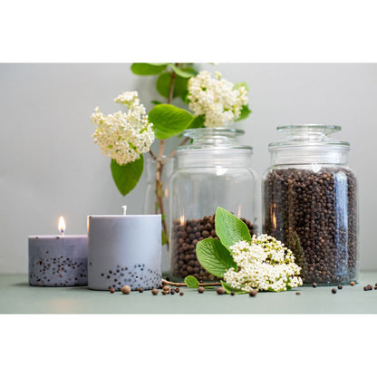 Hand-made Soy Wax Candle with Patchouli Scent