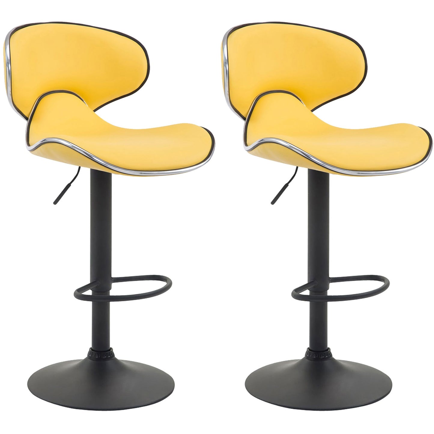 2 baarituolia Las Vegas keinonahkaa