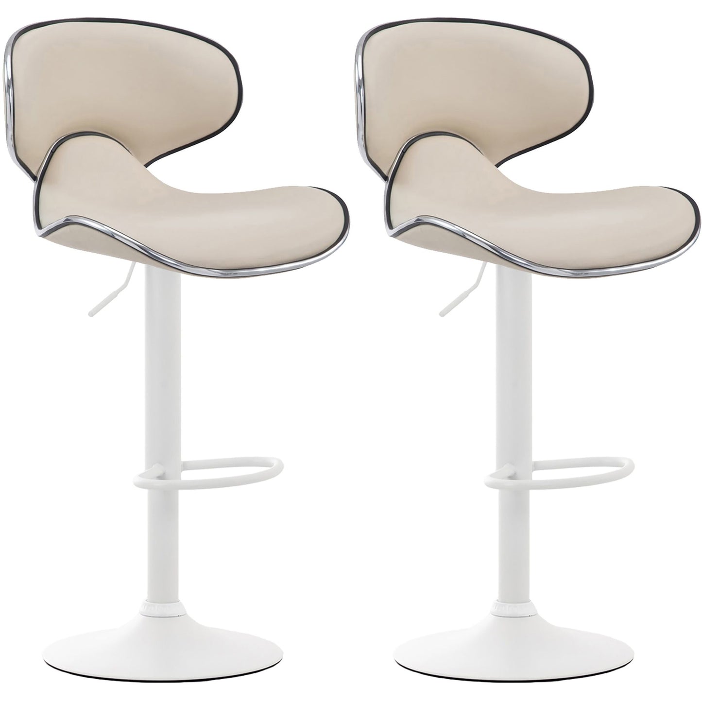 2 baarituolia Las Vegas keinonahkaa