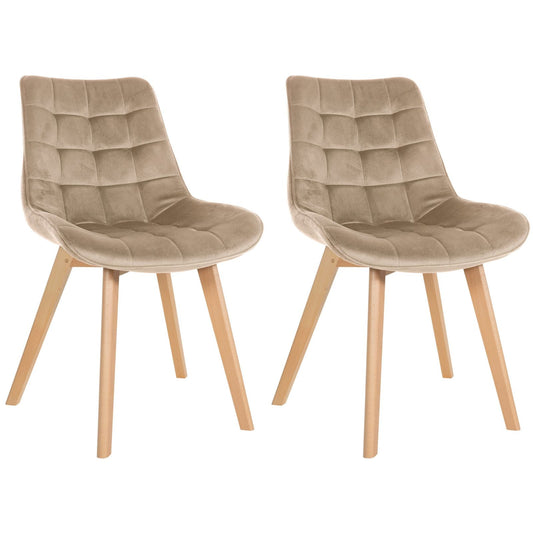 Sarja 2 kpl Brook samettituolia