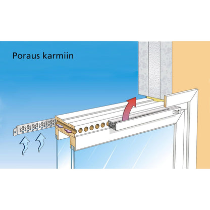 KORVAUSILMAVENTTIILI BIOBE VS-B 50
