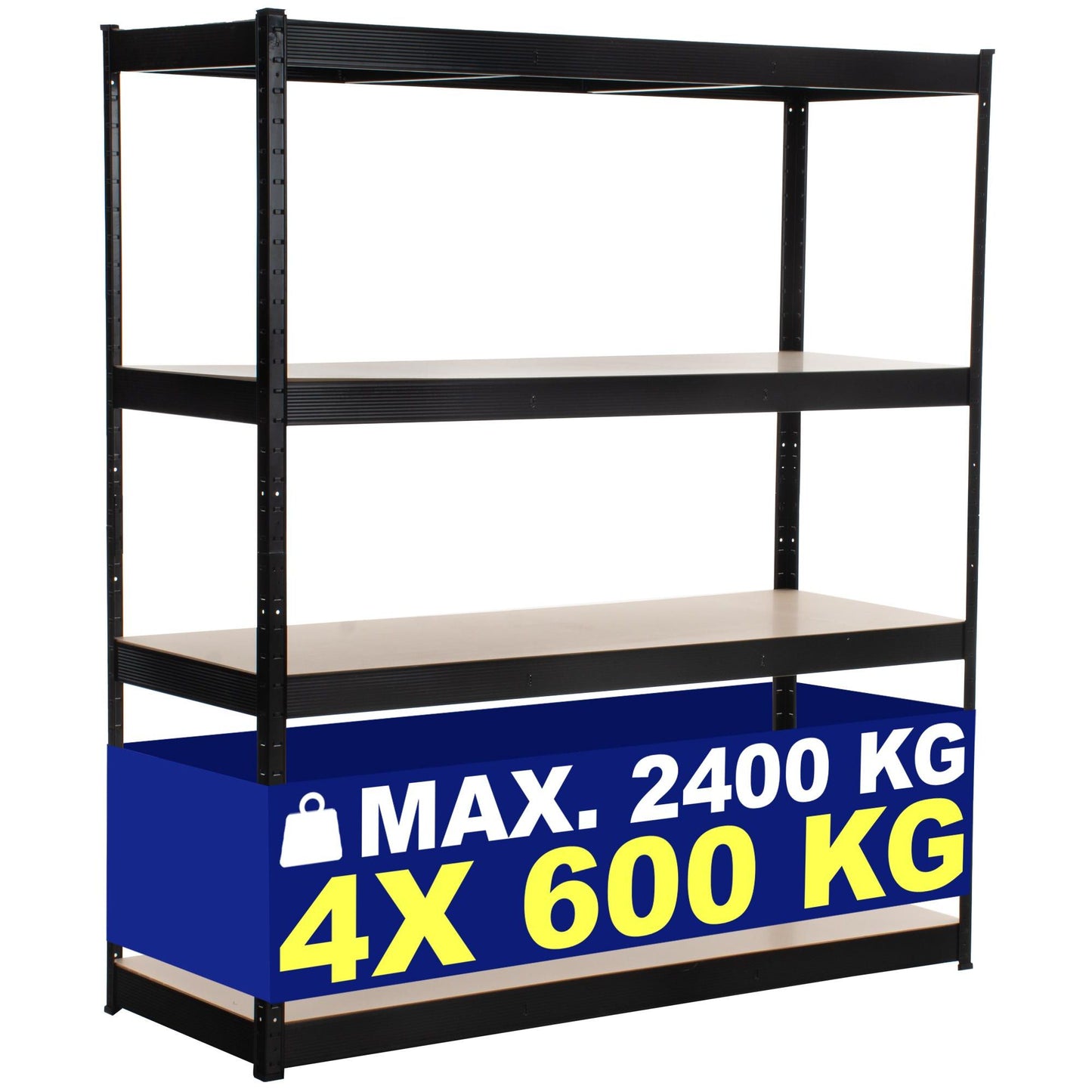 Raskas hylly 160x60x180 cm