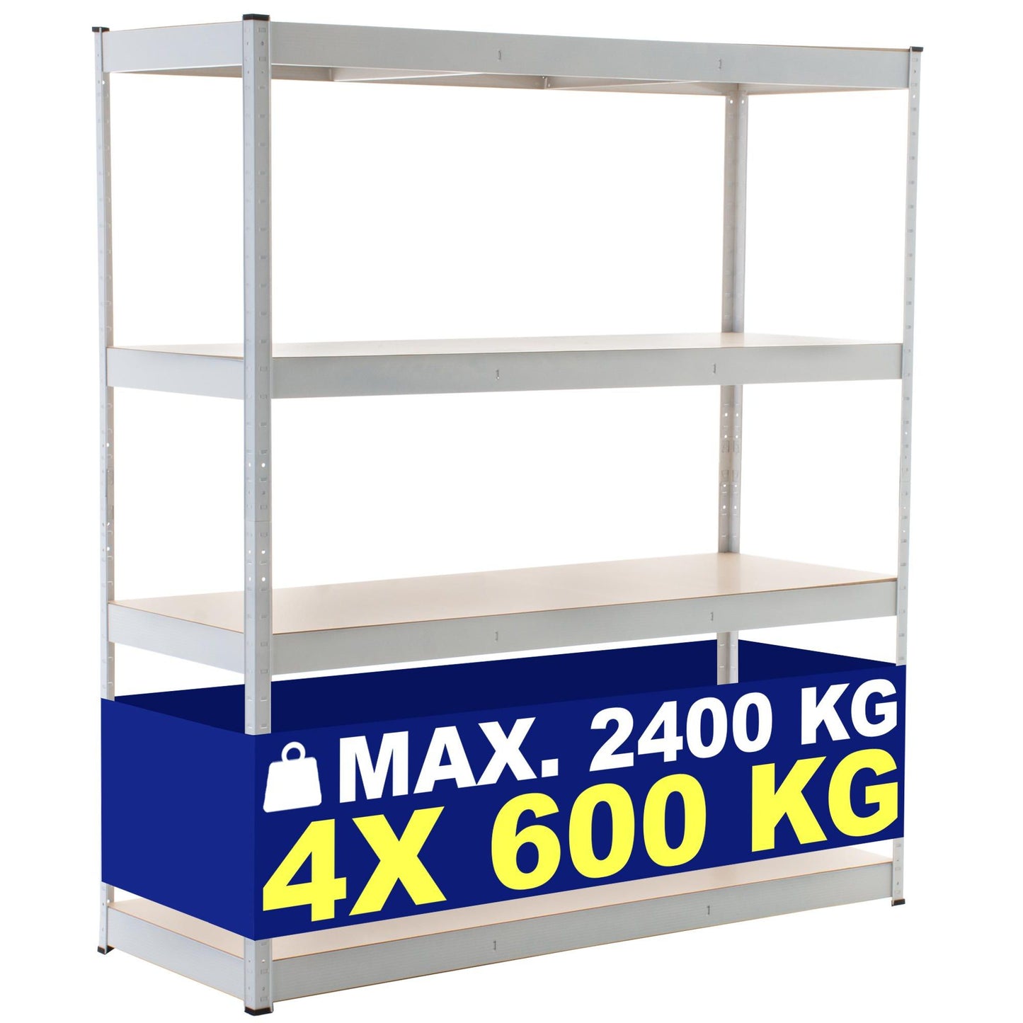 Raskas hylly 160x60x180 cm