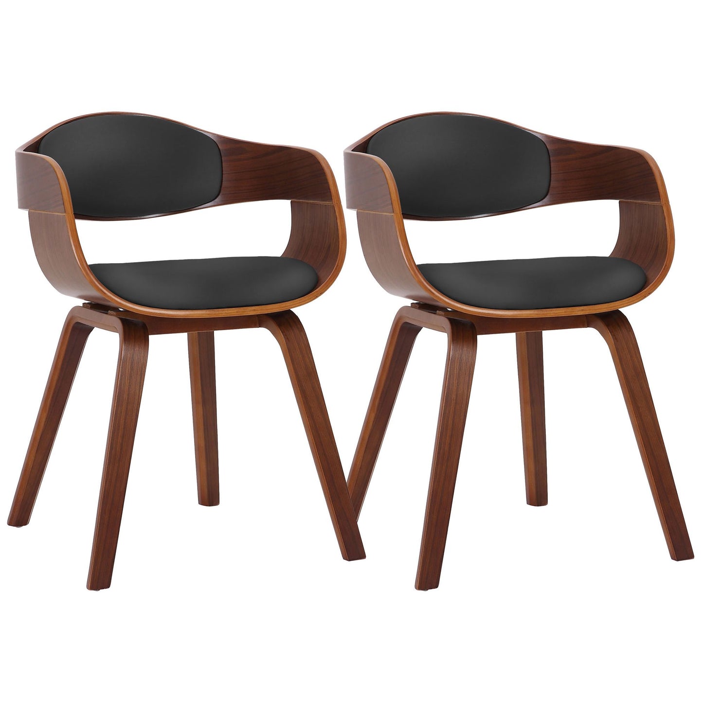 2 tuolin sarja Kingston keinonahkaa