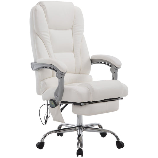 Pacific-työtuoli hierontatoiminnolla keinonahkaa