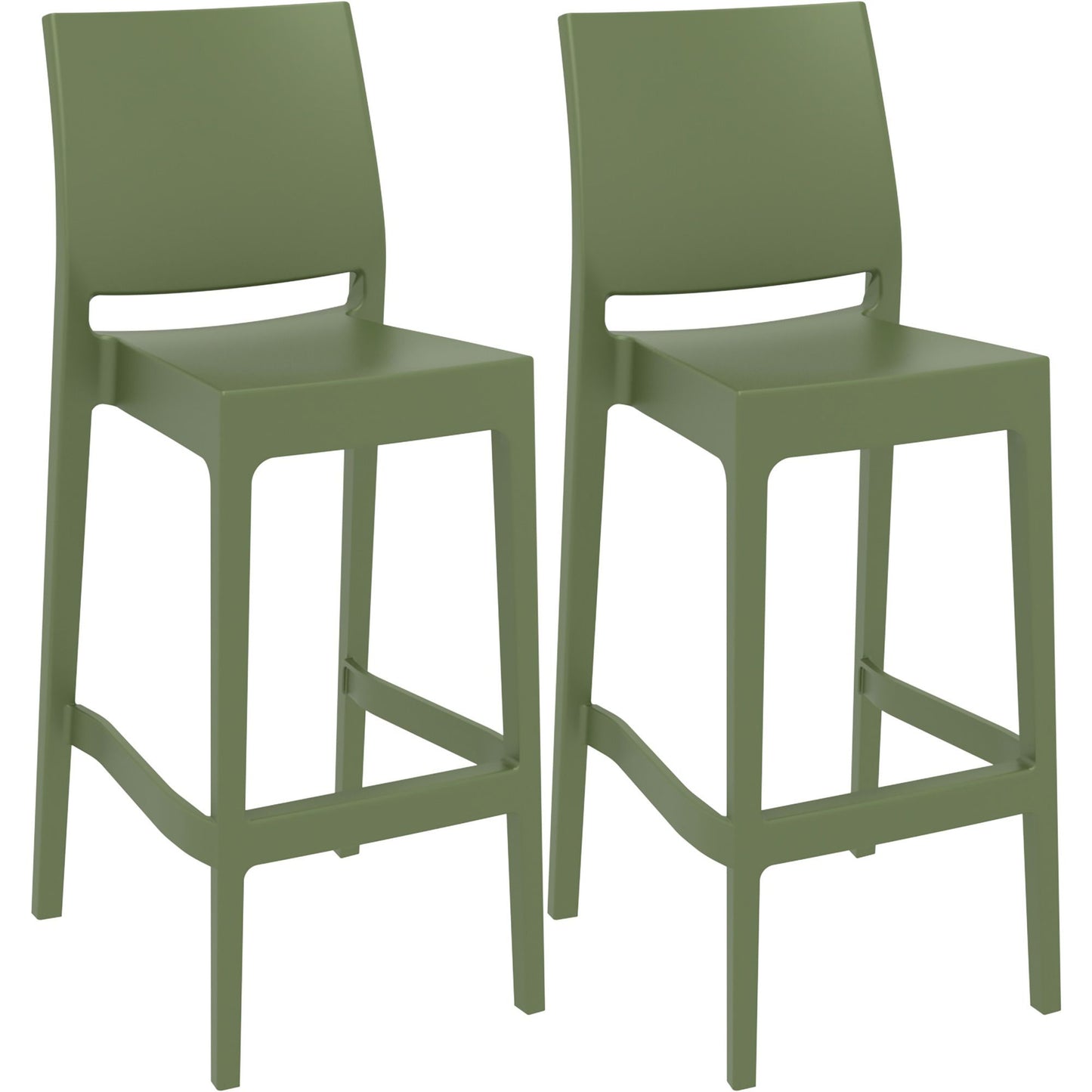 Setti 2 baarijakkaraa Maya muovia