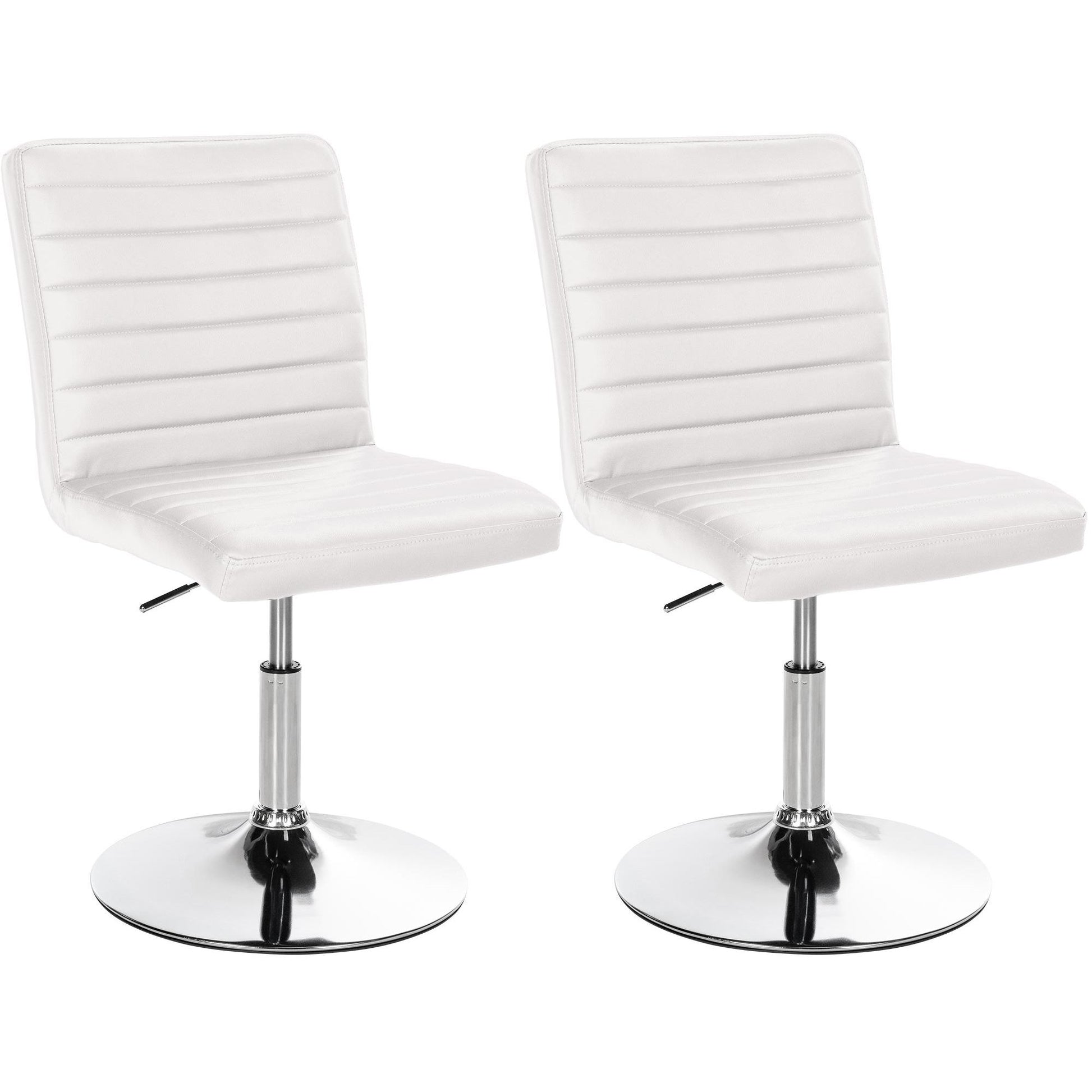 2 kpl Elvas keinonahkaisia ​​ruokatuoleja