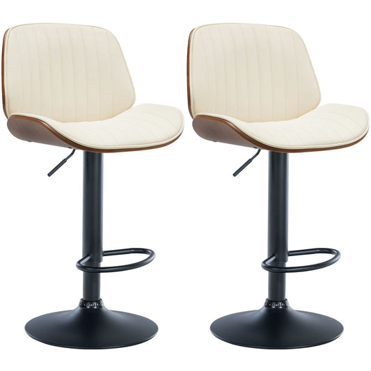 2 baarituolia Nova keinonahkaa