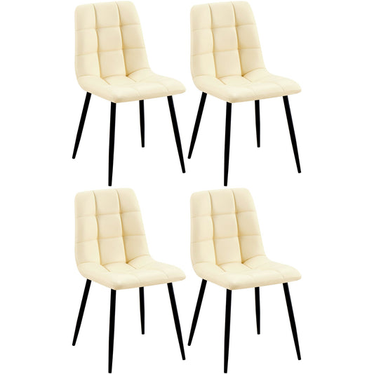 4 ruokapöydän tuolin sarja Antibes keinonahkaa