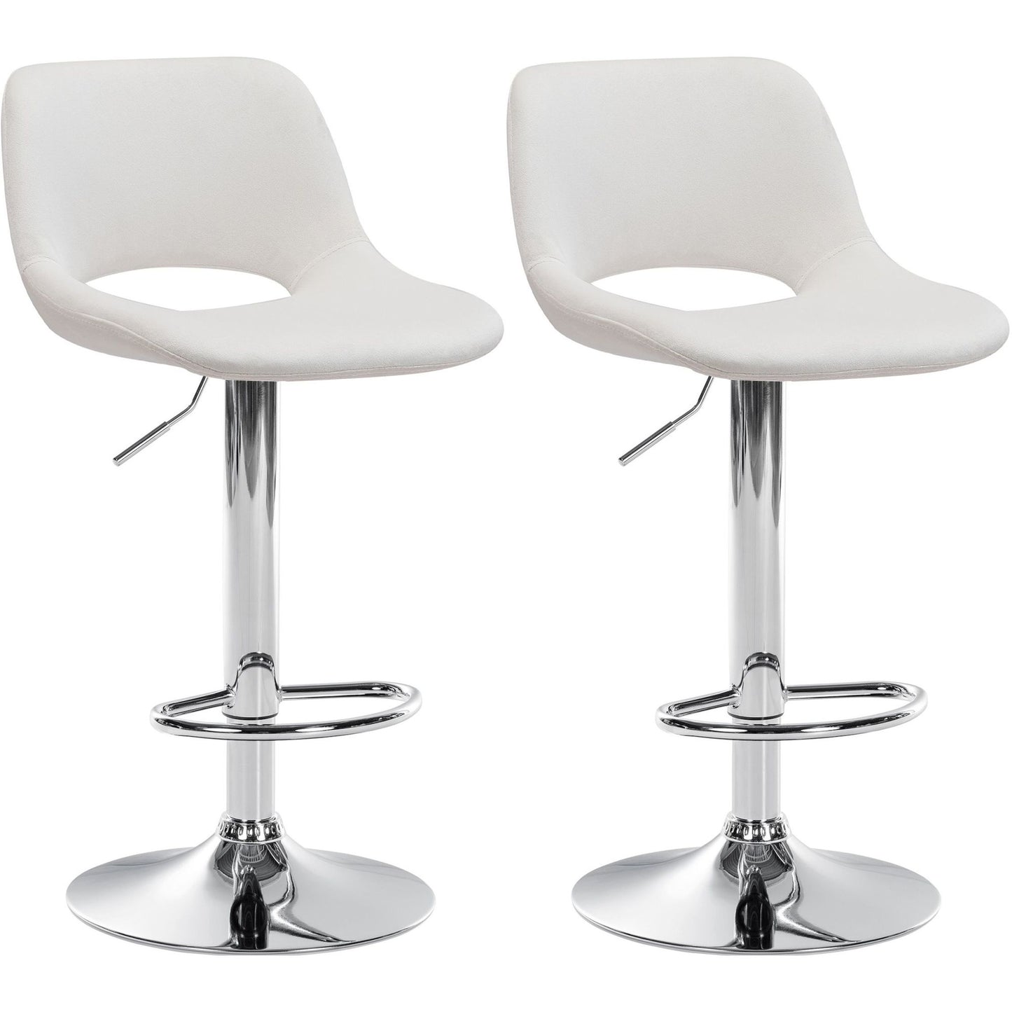 2 kpl Camden samettibaarituolia