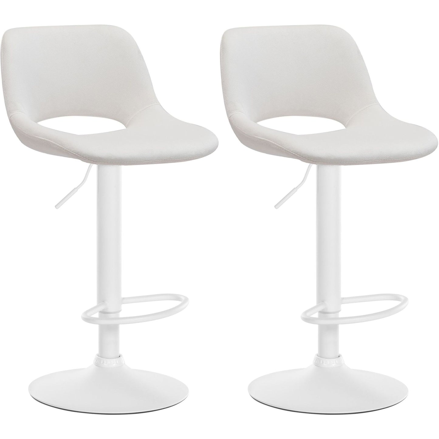 2 kpl Camden samettibaarituolia