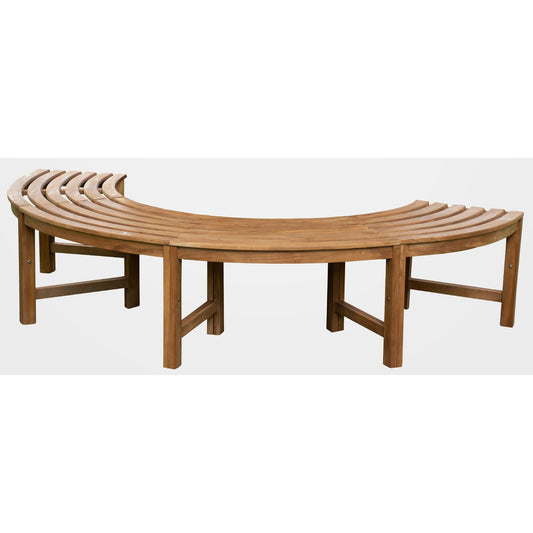 180° puupenkki Uros valmistettu tiikistä