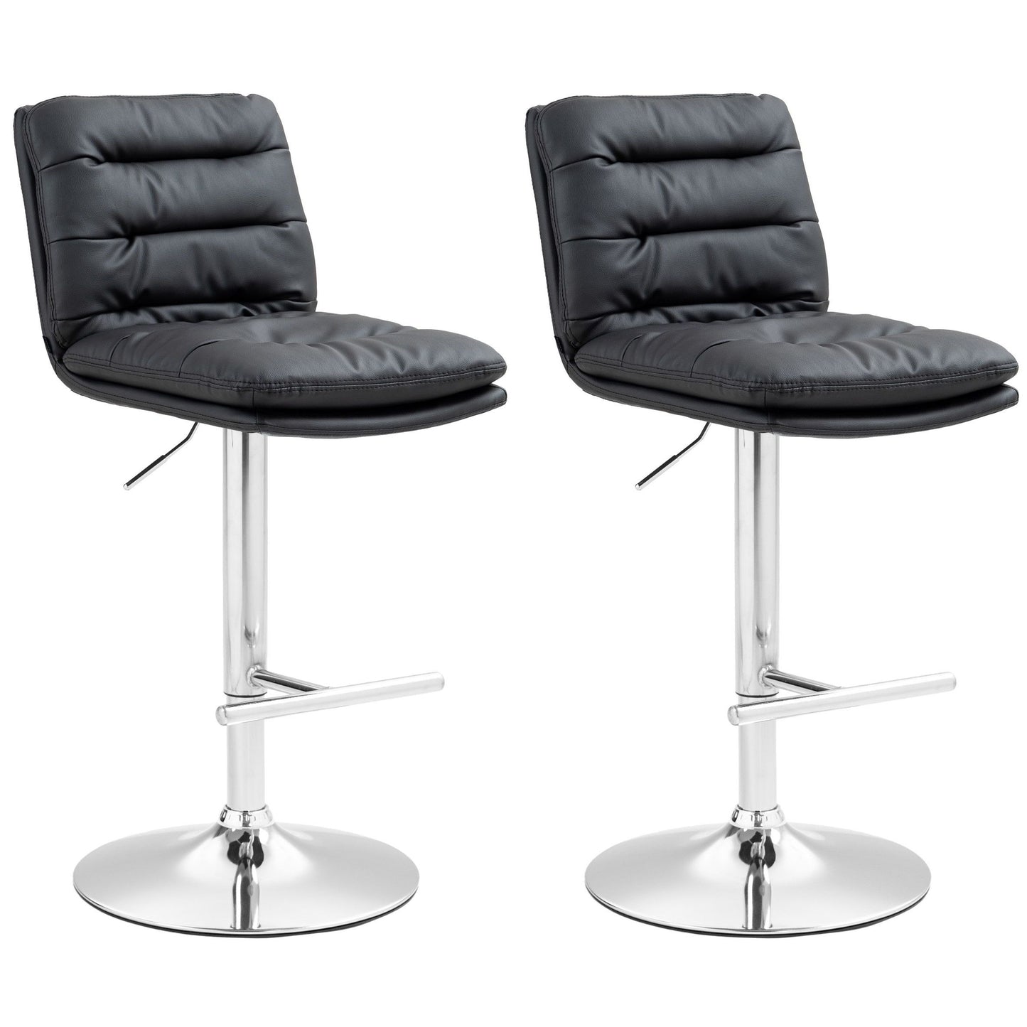 Setti 2 baarituolia Damar keinonahkaa