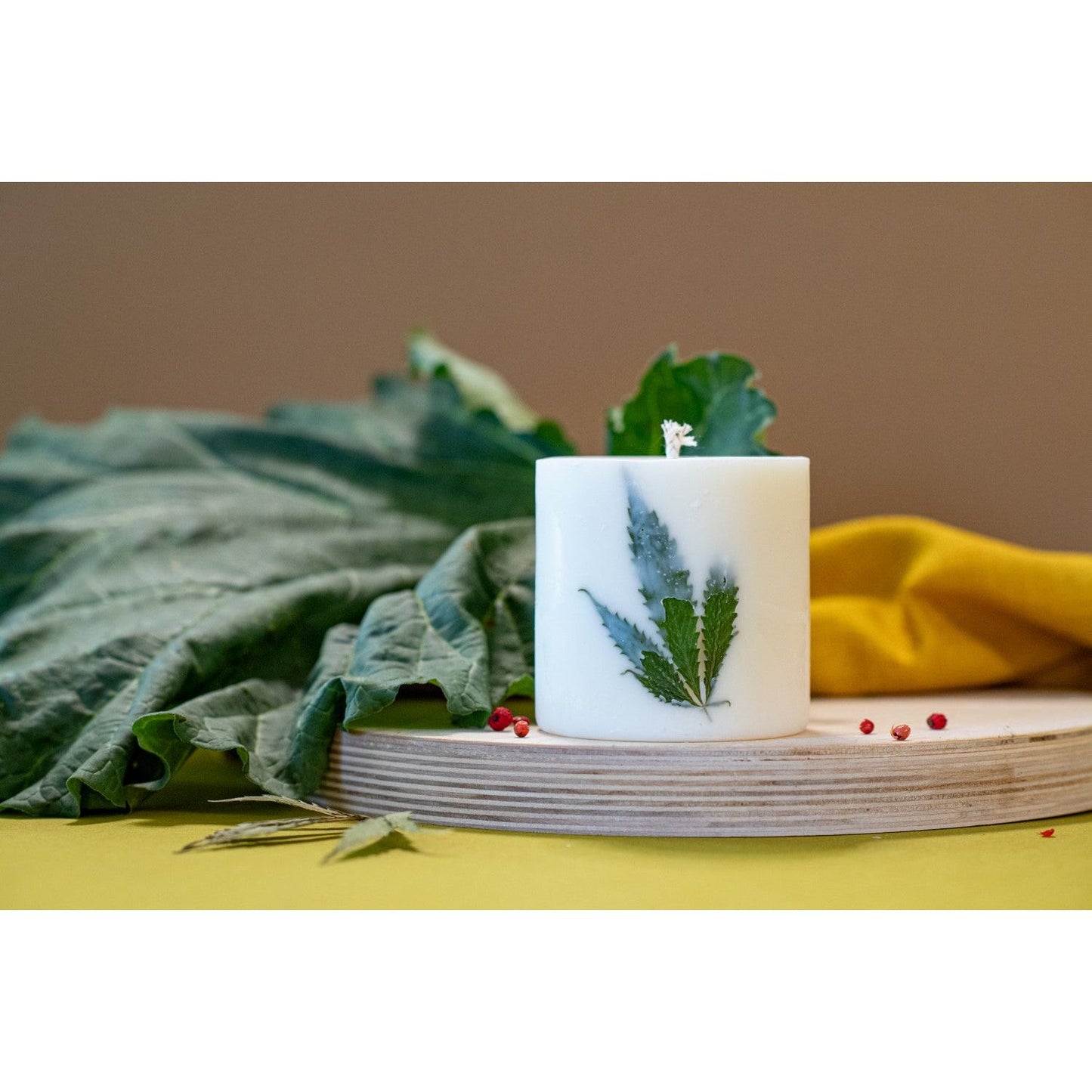 Hand-made Soy Wax Candle with Clary Sage Scent