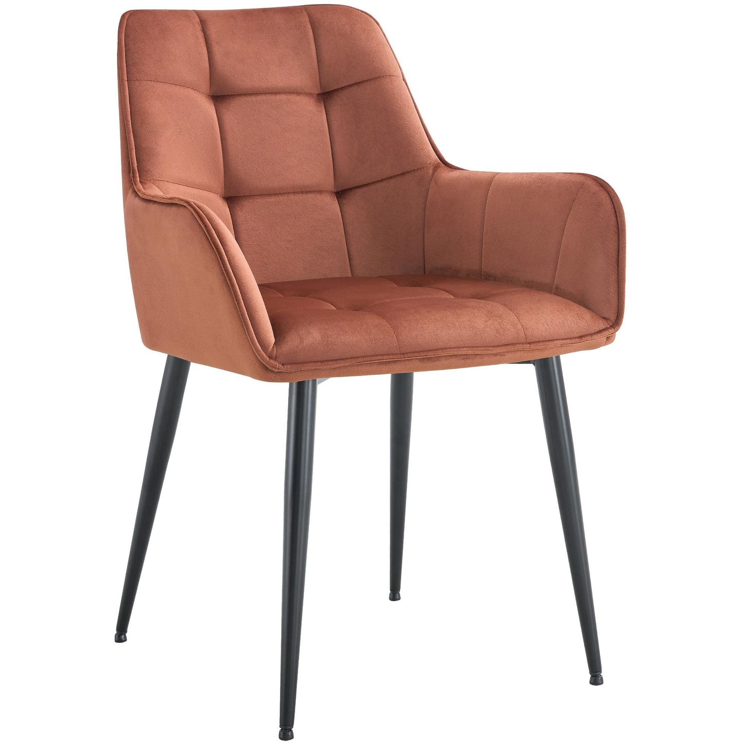 Ferndale samettinen ruokatuoli